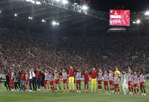 Olympiakos ease past Villa to reach Europa Conference League .